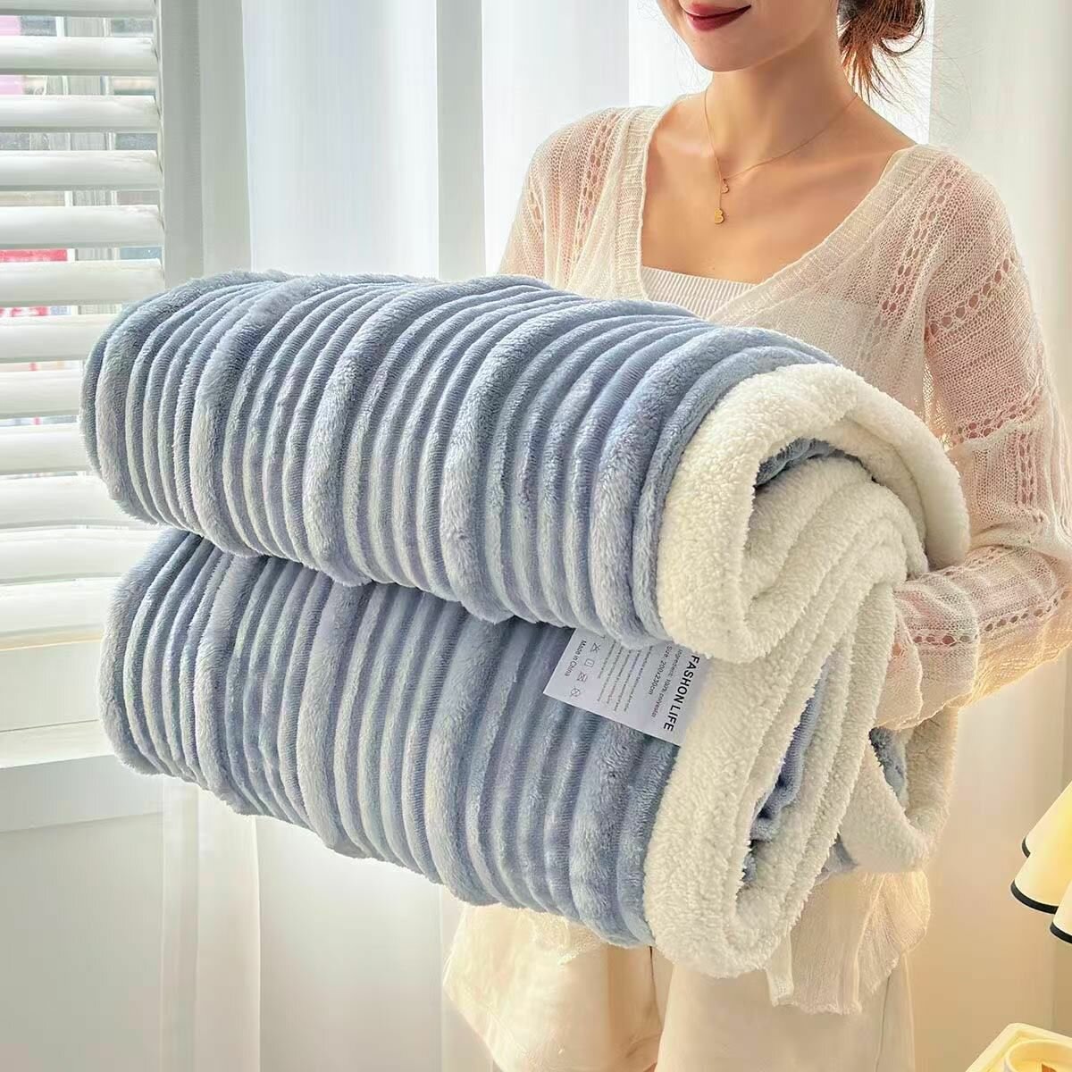 Couverture douce en peluche