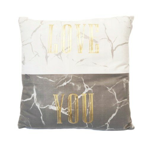 Coussin Déco "Love You"
