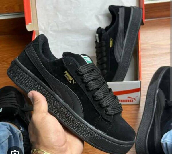 Baskets noires Puma