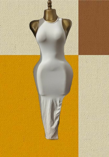 Robe Maxi Stretch Shein