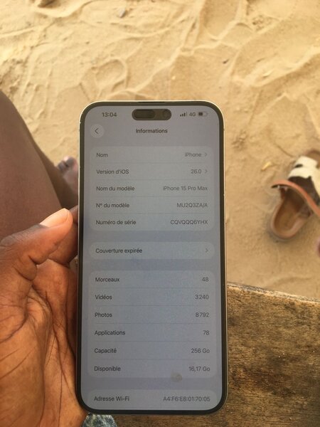 iPhone 15 Pro Max 256Go