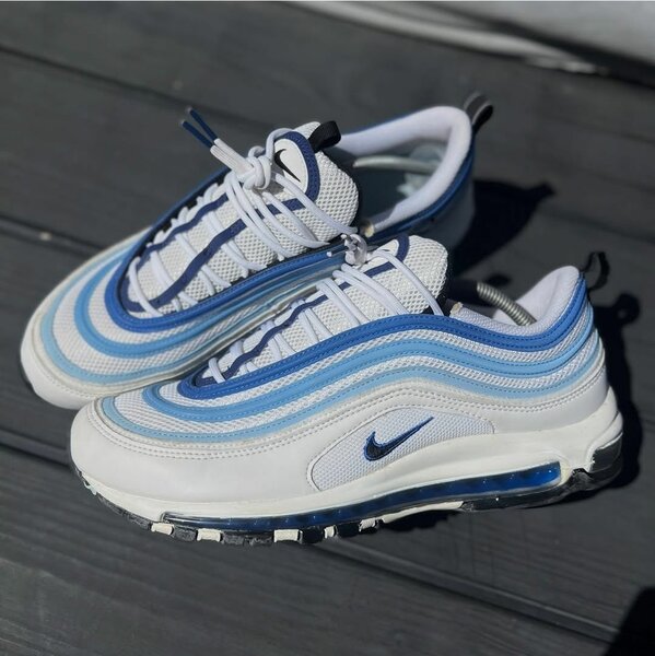 Baskets Air Max 97 Bleu-Blanc