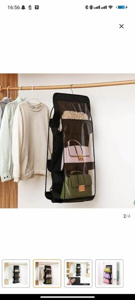 Organisateur de sacs suspendu