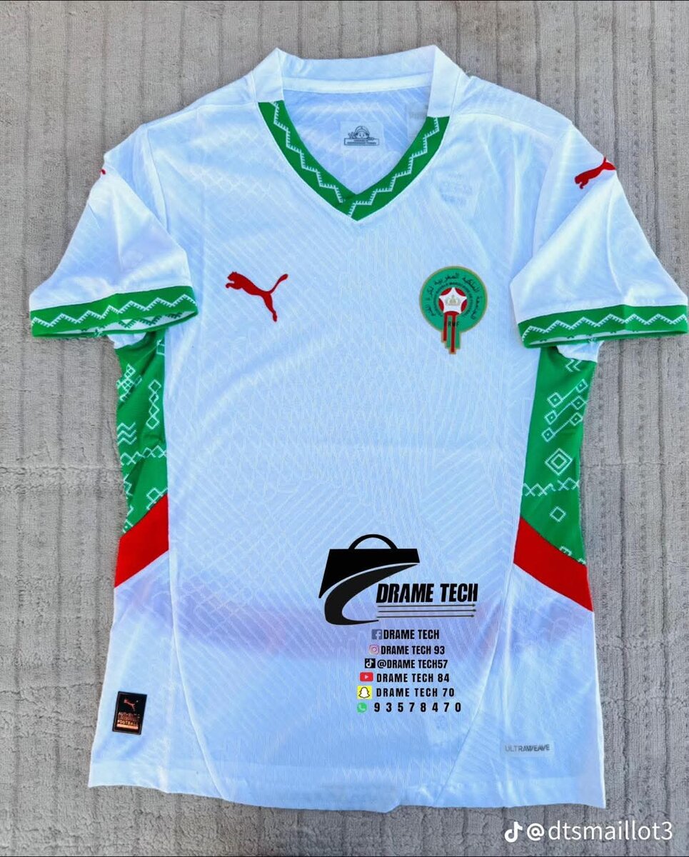 Maillot Maroc Puma Officiel