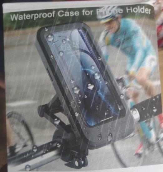 Support de téléphone sur moto