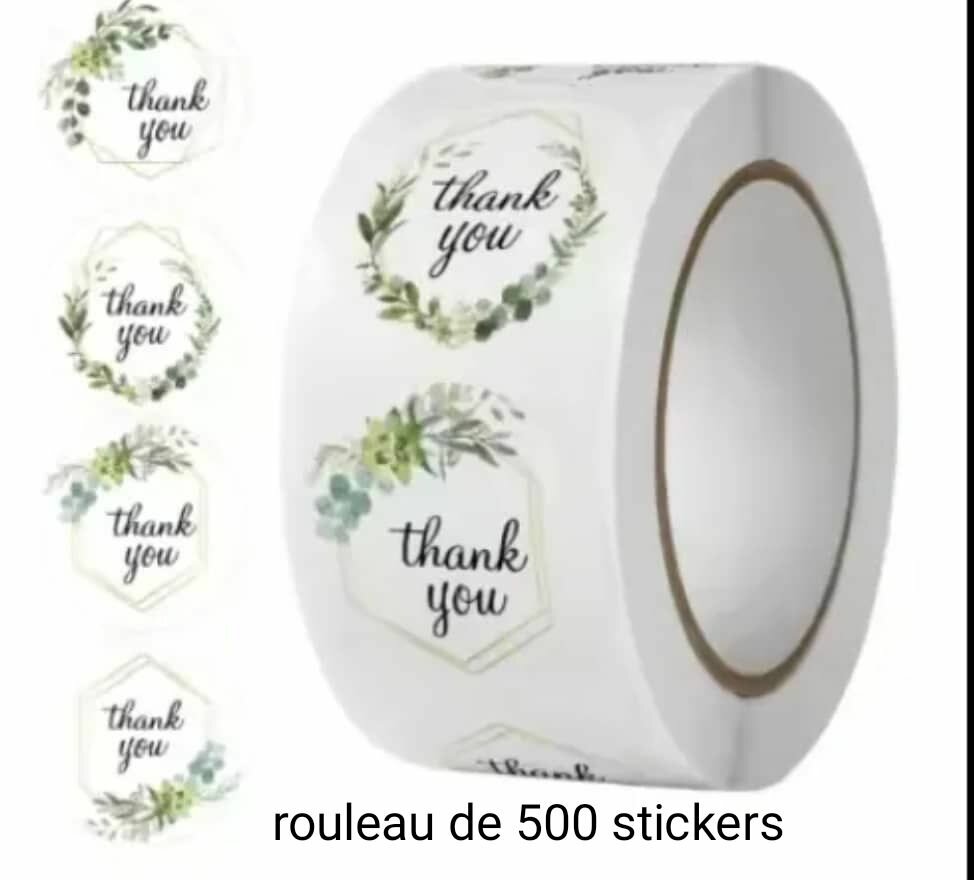 Stickers "thank you"