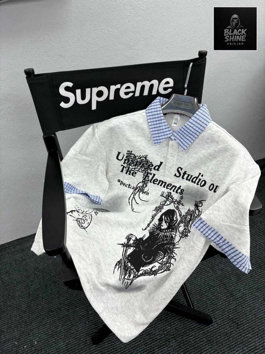 Polo artistique pour homme