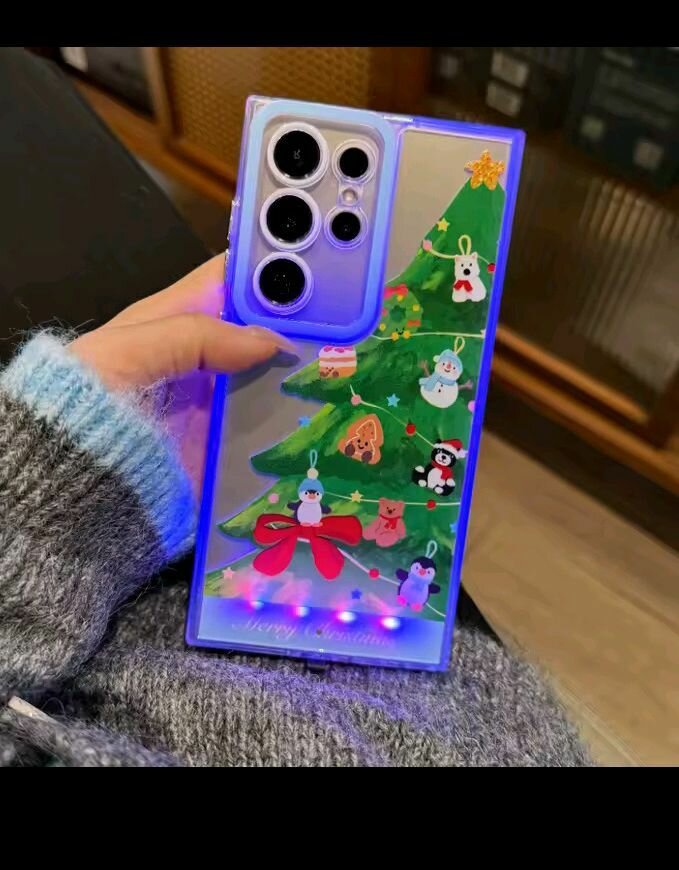 Coque LED Noël Samsung