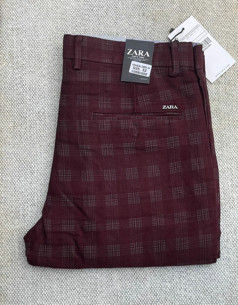 Pantalons carreaux pour homme