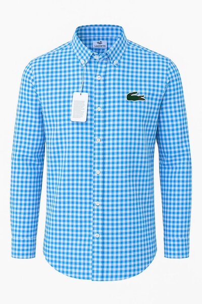 Chemise à carreaux homme élégante