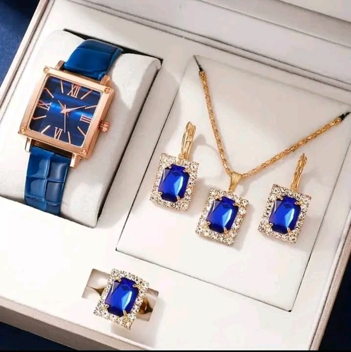 Ensemble Bijoux et Montre Élégant