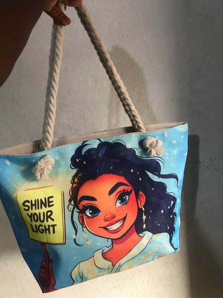 Canvas Tote Bag with Print