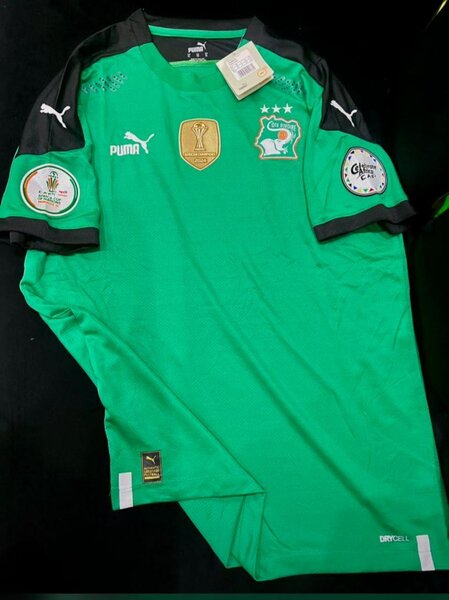 Maillot de football vert Puma