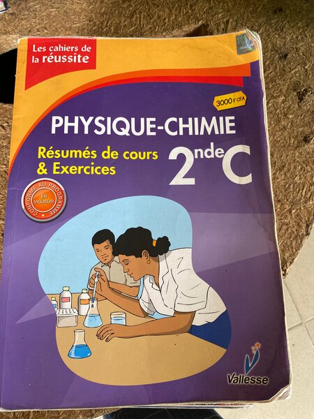 Manuel Physique-Chimie Seconde