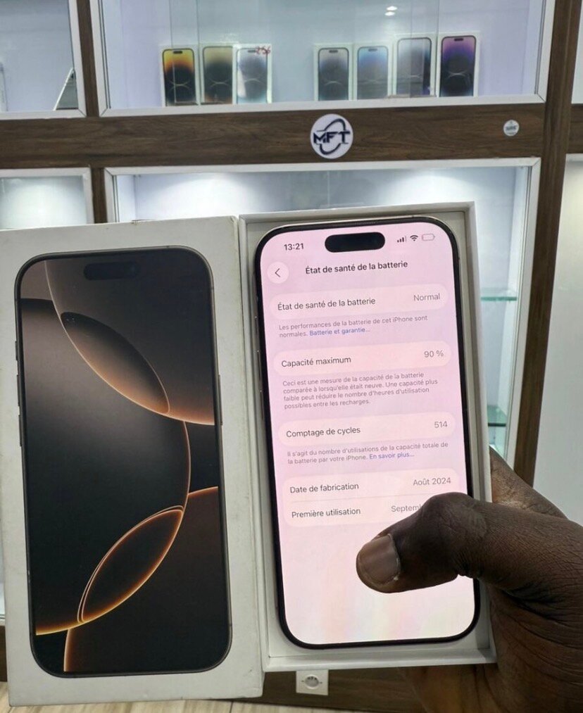 iPhone 16 Pro 256Go Neuf