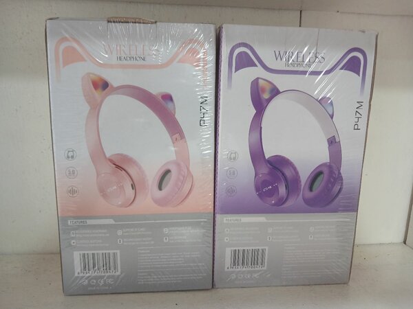 Casque sans fil oreilles chat