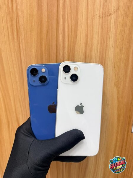 iPhone 13 Bleu et Blanc