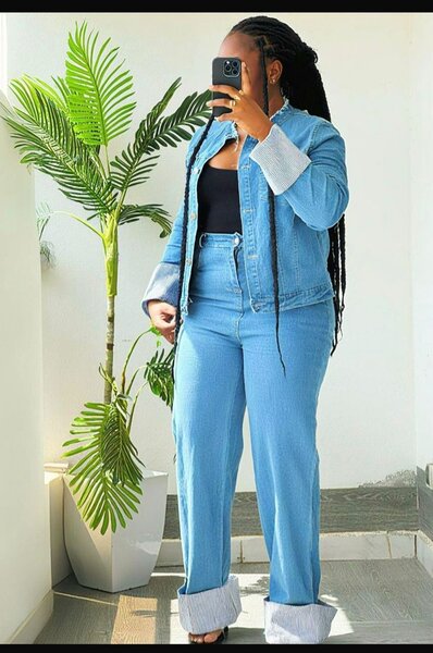 Ensemble en Jean Tendance