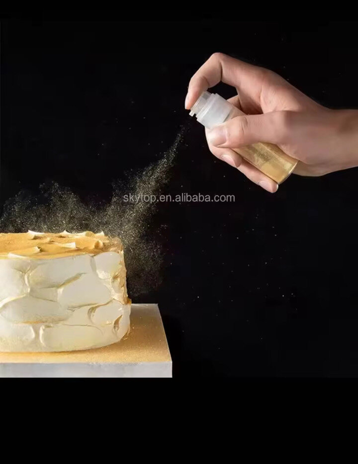 Spray pailleté alimentaire