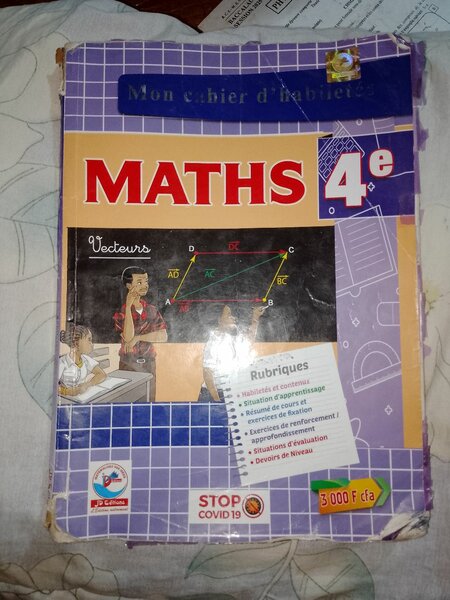 Cahier de Maths 4e