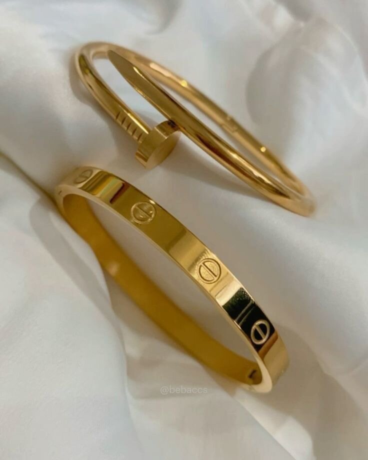 Bracelet doré luxe femme