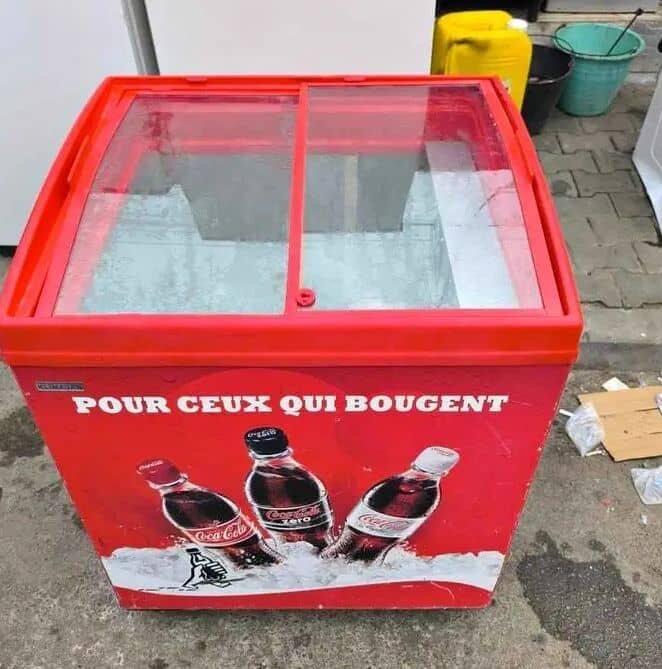 Congélateur Coca-Cola
