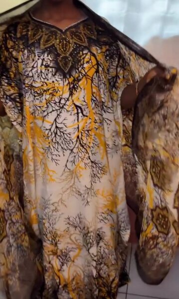 Robe Kaftan Chic Imprimée