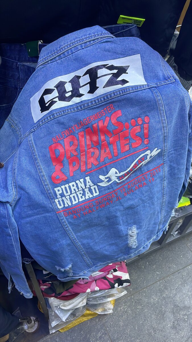 Veste en jean stylée