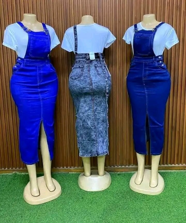 Robe Salopette Femme Denim