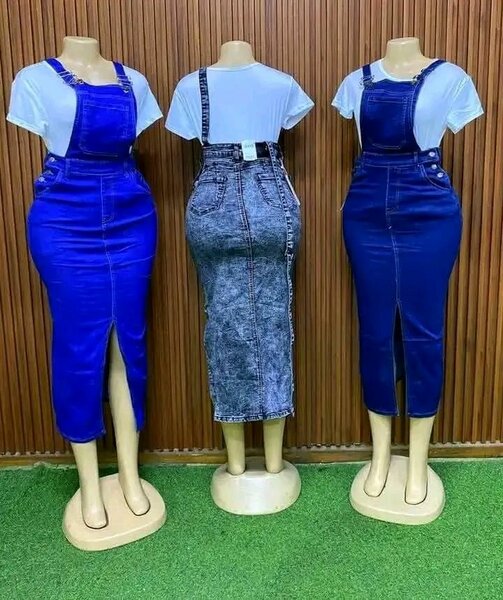 Robe Salopette Femme Denim