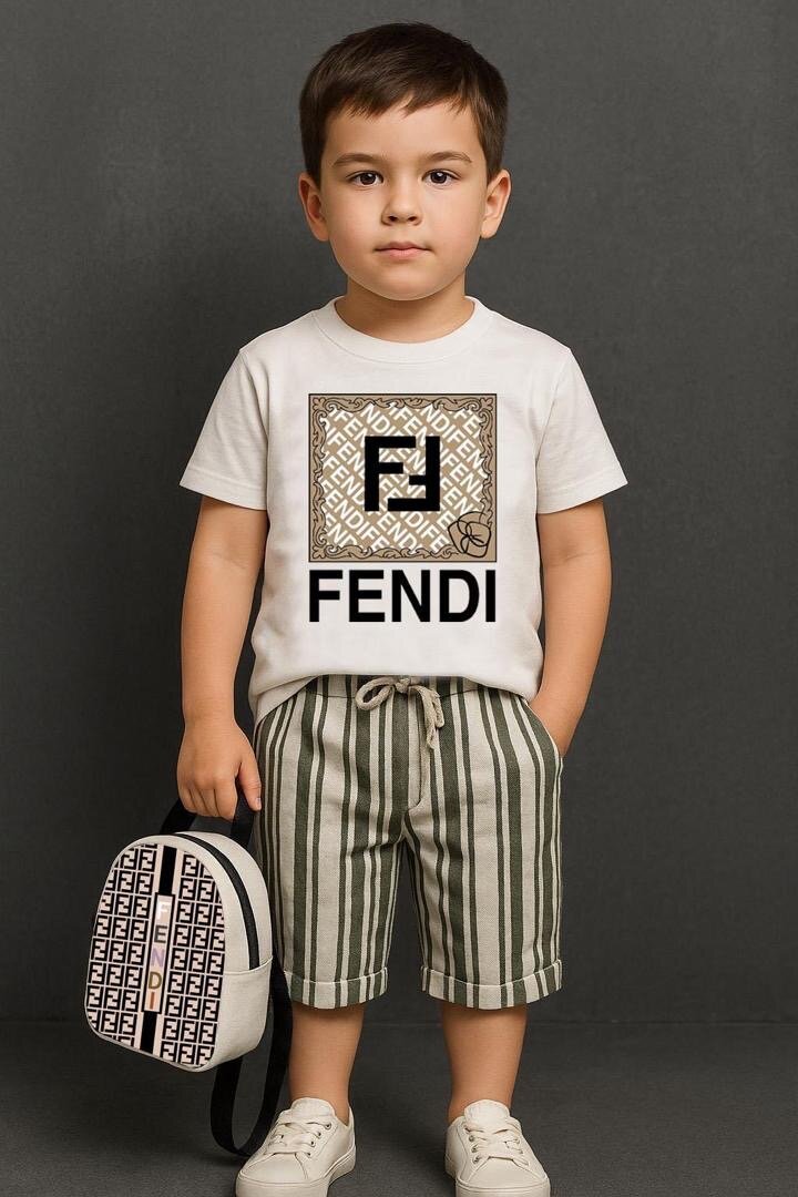 Ensemble été garçon chic