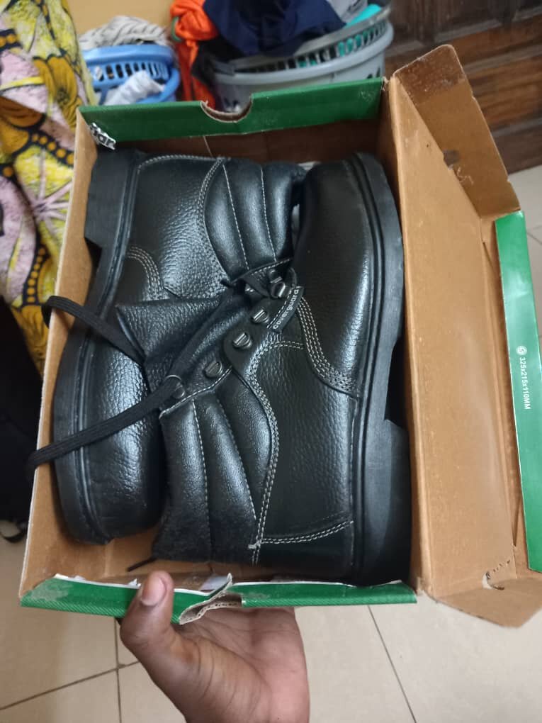 Bottes de sécurité en cuir