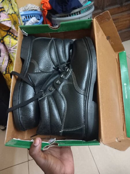 Bottes de sécurité en cuir