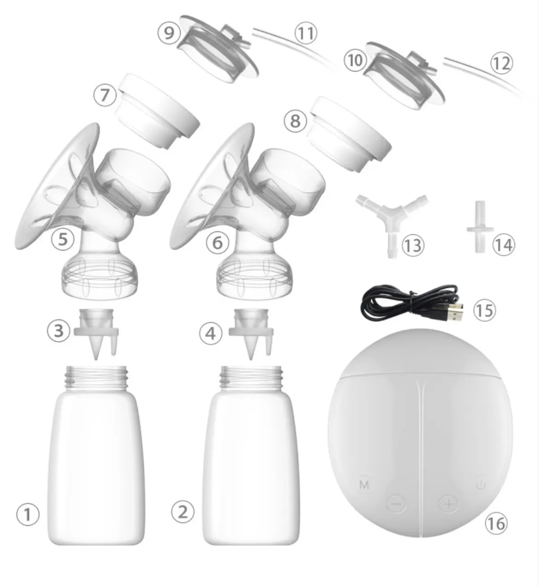 Tire-lait électrique double
