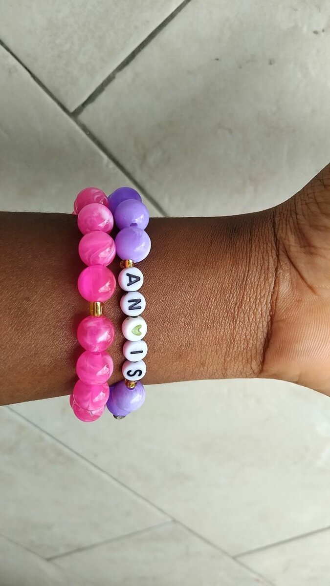 Beaded Name Bracelets