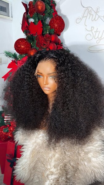 Perruque Bouclée Naturelle