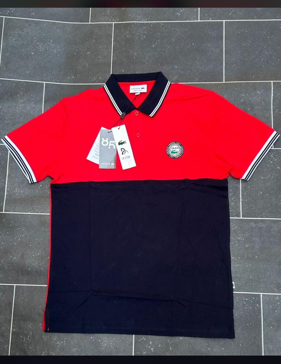 Polo coloré élégant homme