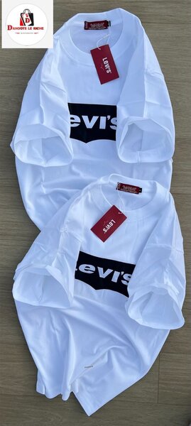 T-shirt blanc Levis logo