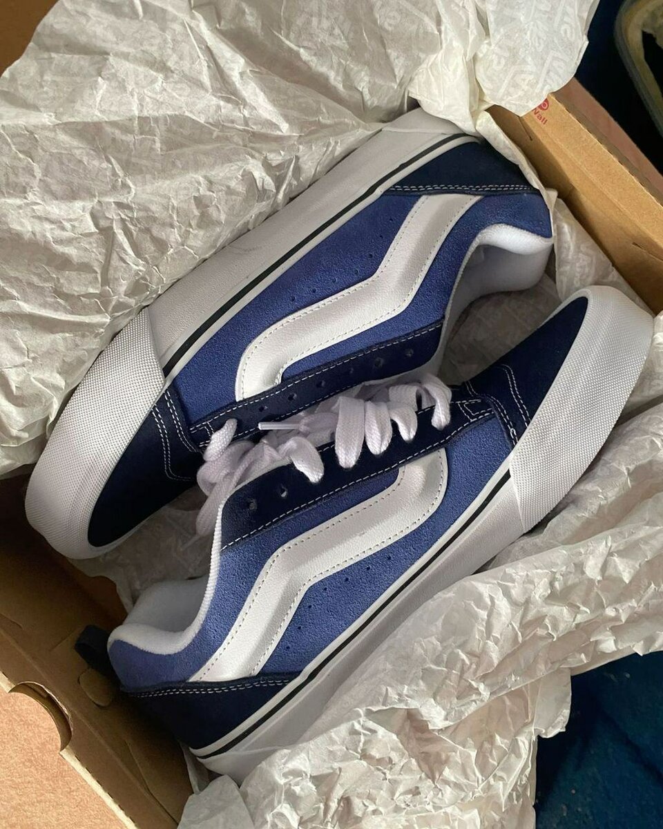 VANS Blue Skate Sneakers