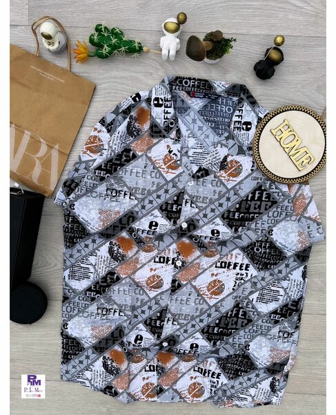 Chemise imprimée tendance