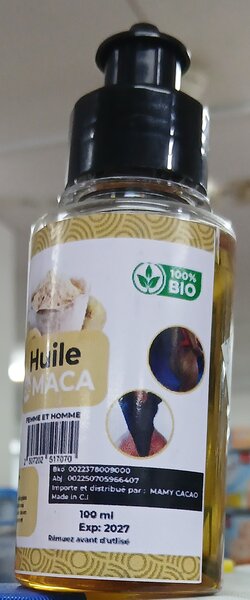 Huile de Maca 100% Bio