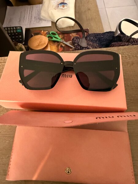 Miu Miu Oversized Sunglasses