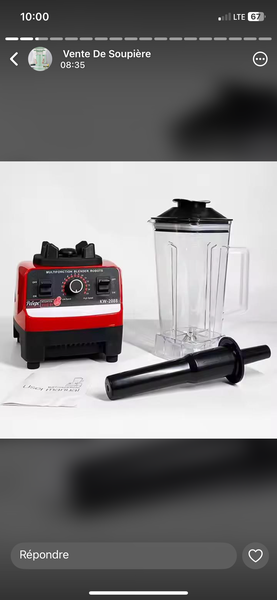 Blender multifonction puissant