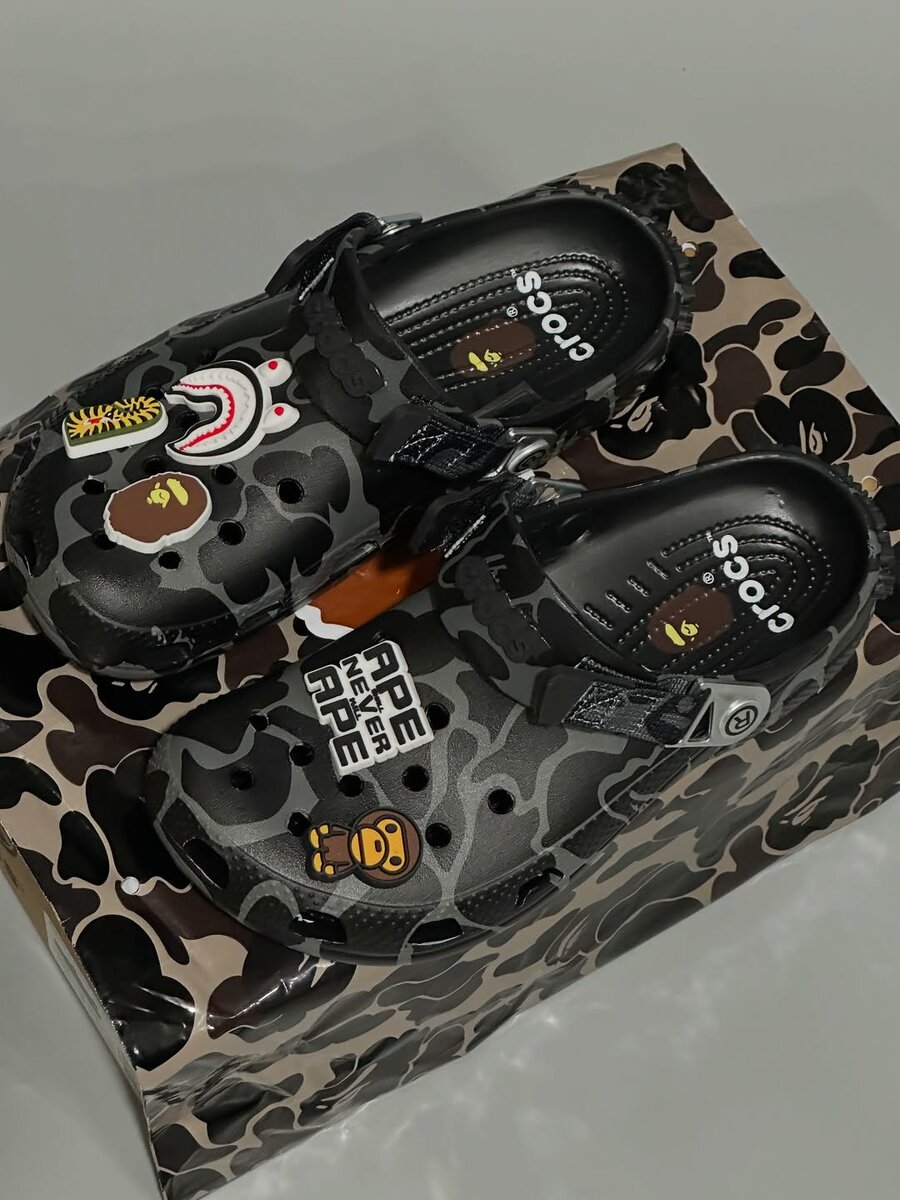 Sabots Crocs Camo bape