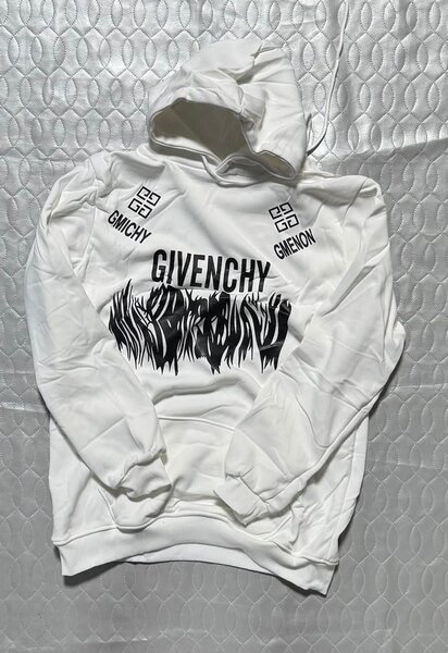 Sweat à capuche imprimé tendance