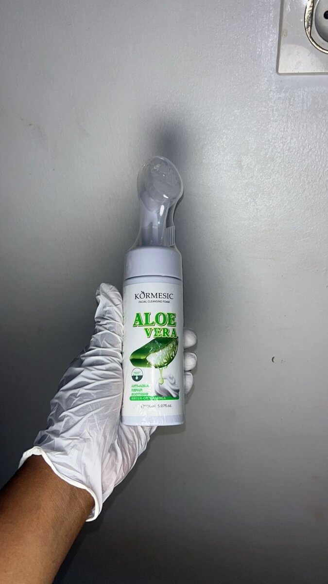 Mousse Nettoyante Visage Aloe Vera