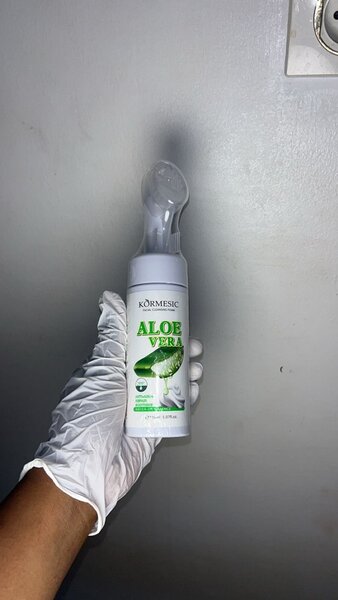 Mousse Nettoyante Visage Aloe Vera