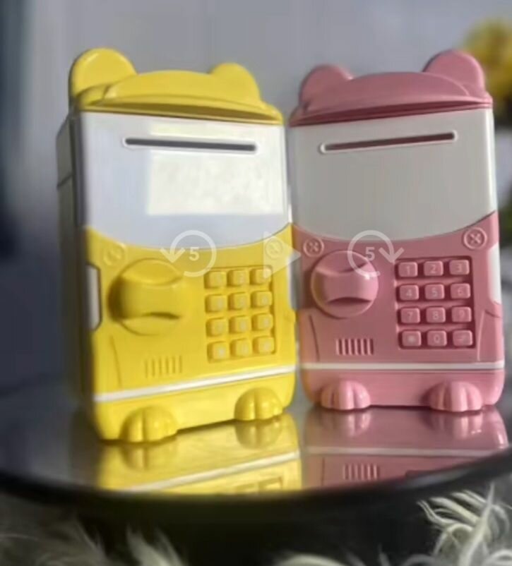 Coffre-fort jouet enfant