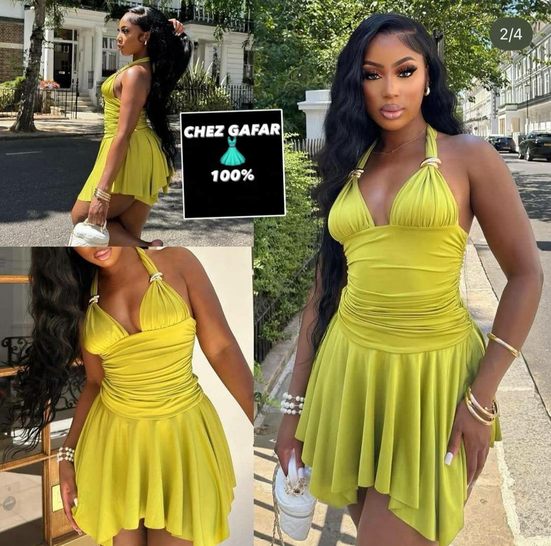 Robe Élégante à Bretelles