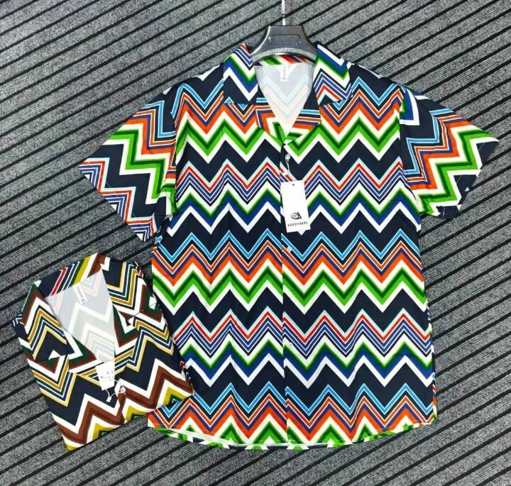 Chemise homme été imprimé